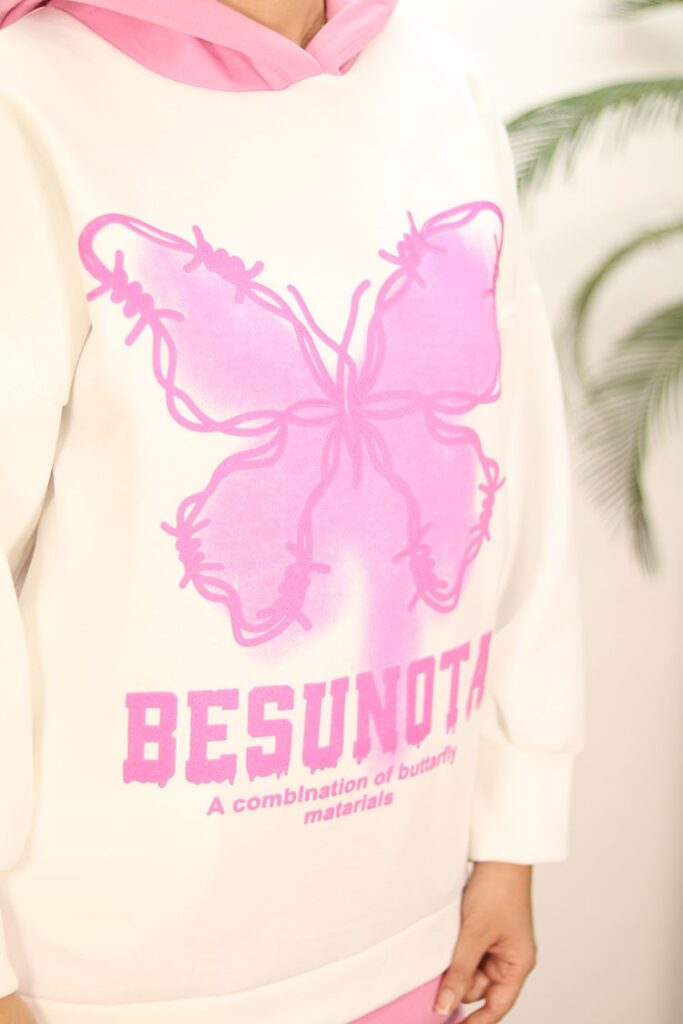 هودی شلوار پروانه