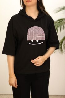 تیشرت مشکی زنانه