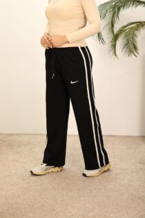 شلوار بغل نوار مشکی