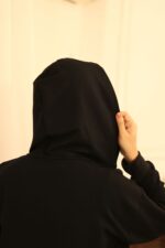 سویشرت کلاهدار ساده