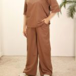 ست قهوه ای زنانه