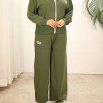 ست سویشرت کراپ دخترانه