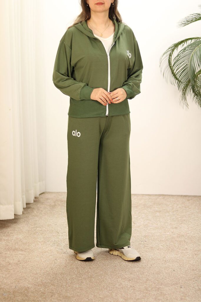 ست سویشرت کراپ دخترانه