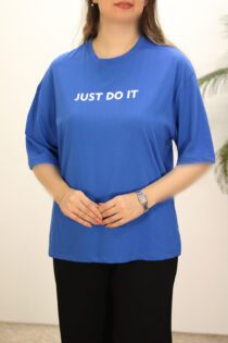 تیشرت ابی زنانه