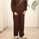 ست زنانه قهوه ای