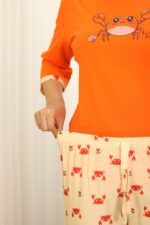 تیشرت شلوار آستین 3رب