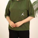 تیشرت باکسی دخترانه