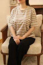 تیشرت راه راه زنانه