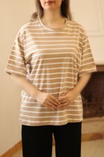 تیشرت باکسی دخترانه