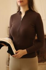 بلوز زیپدار دخترونه