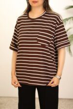 تیشرت راه راه زنانه