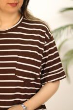 تیشرت استین پاکتی