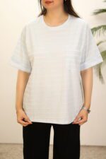 تیشرت باکسی دخترانه