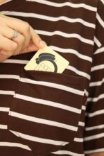 تیشرت باکسی راه راه