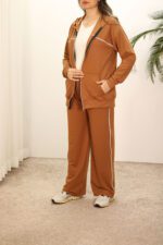 ست قهوه ای زنانه