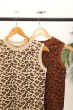 تاپ دخترانه پلنگی