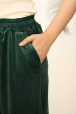 شلوار مخمل قواره دار