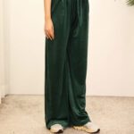 شلوار مخمل ساده