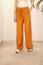 شلوار مخمل روباهی ساده