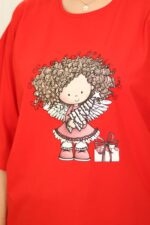 تیشرت طرح دختر