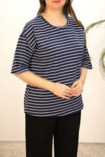 تیشرت راه راه زنانه