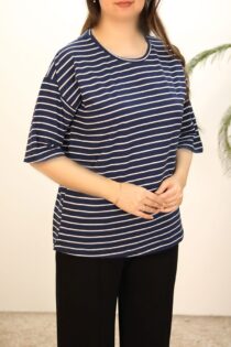 تیشرت راه راه زنانه