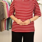 تیشرت راه راه زنانه