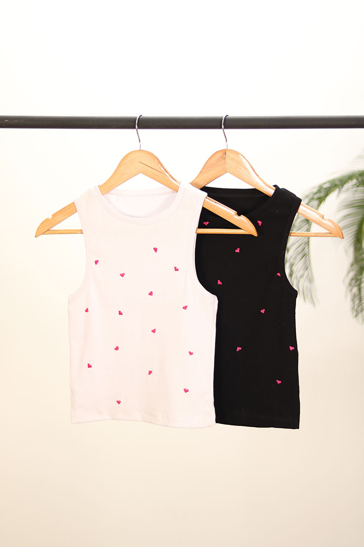 تاپ سفید زنانه