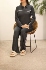 بلوز شلوار نیم زیپ