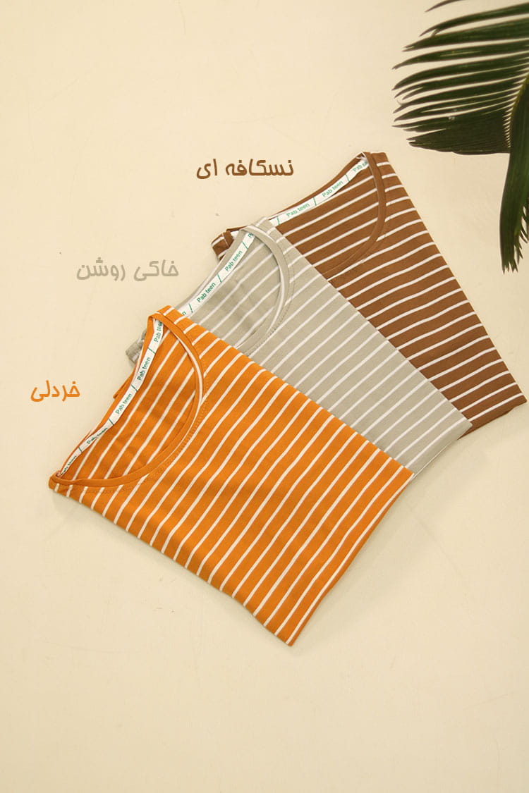 تیشرت راه راه زنانه