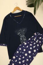 ست سرمه ای زنانه