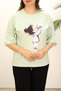 تیشرت زنانه باکسی