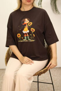 تیشرت قواره دار زنانه